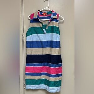 Vilagallo Multicolor Striped Dress